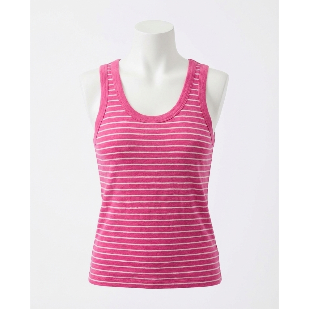 NEW Z SUPPLY women's the perfect striped tank top in pink